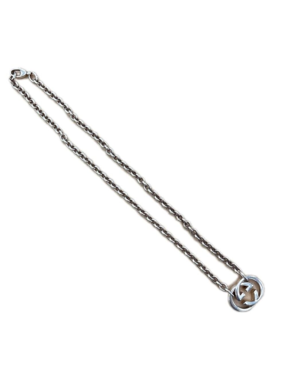Gucci Interlocking G Necklace Silver